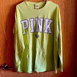 Victoria’s Secret Pink Long Sleeve T-Shirt Size Lg